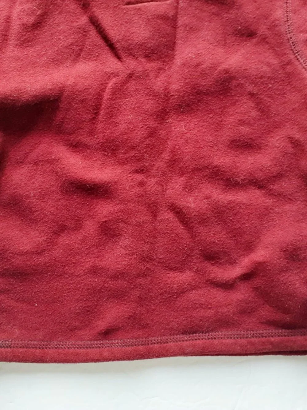 Oshkosh Boys Sweatshirt Burgundy Quarter Zip Pullover 4T